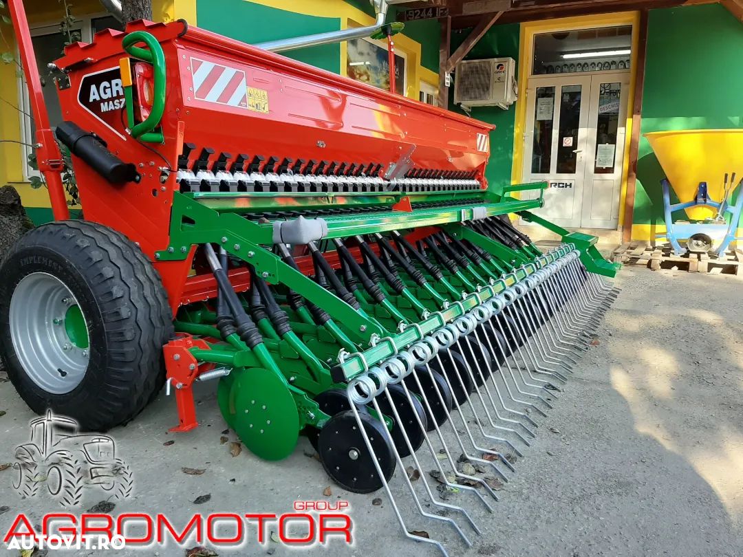 Agro-Masz SR400 Semanatoare paioase disc simplu - 1