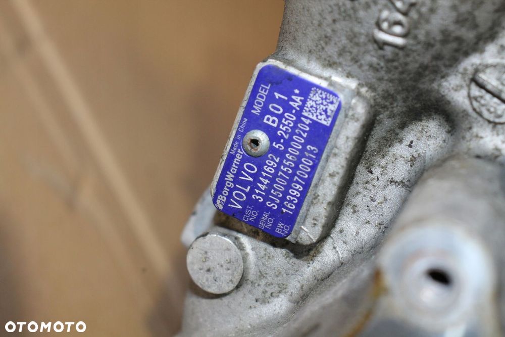 VOLVO V60S60 V70 V40 V40 CROSS 1.5 2.0 T3/T4 TUROSPRĘŻARKA TURBINA 31441692 - 5