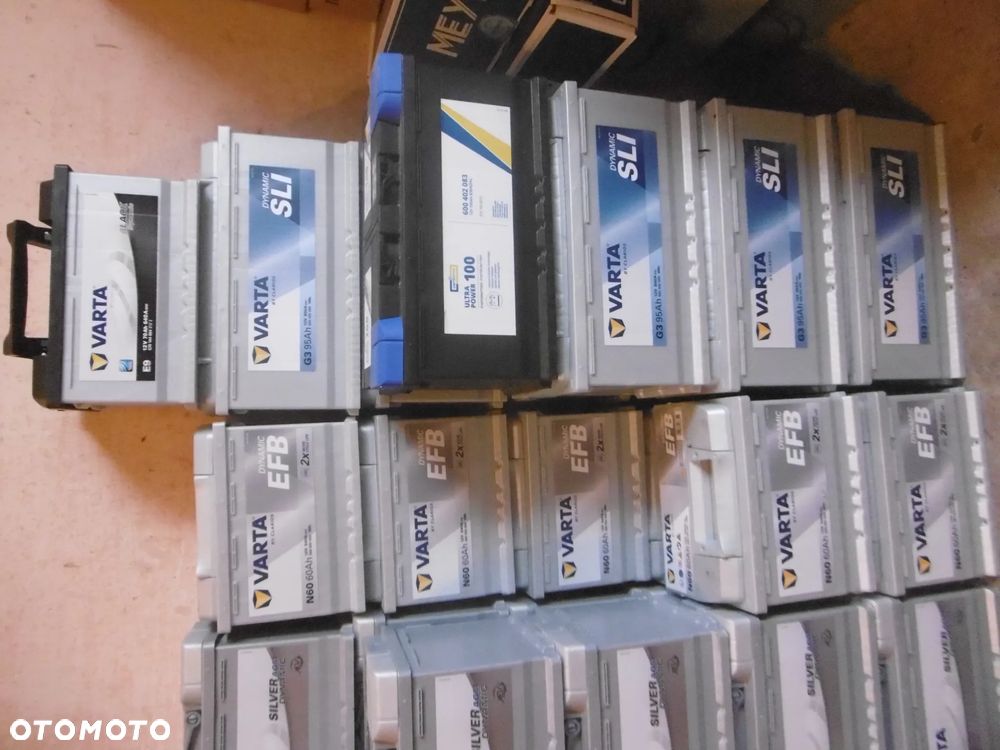AKUMULATOR VARTA BOSCH EXIDE ERA 40 50 60 70 80 90 Ah - 5