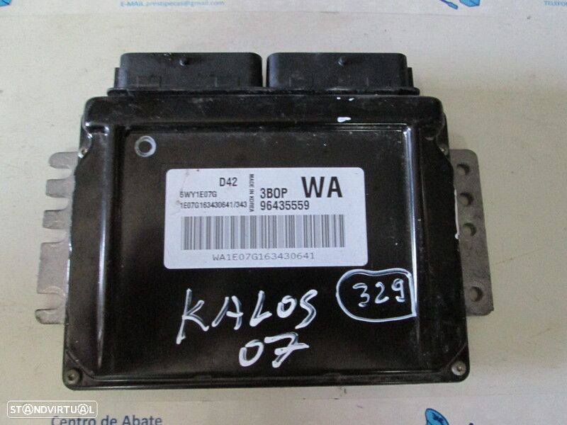 Centralina 96435559 5WY1E07G CHEVROLET KALOS 2007 1,2 - 1