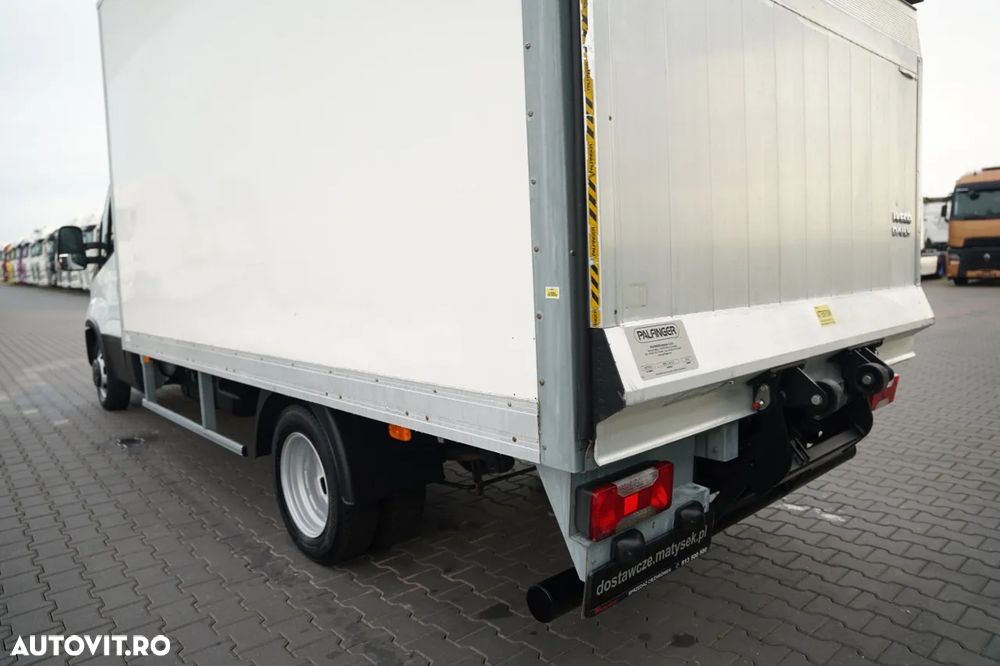 Iveco DAILY 35-140 / CAROSERIE TIP BOX - 4,3 M / LIFT HIDRAULIC PALFINGER - 750 KG / IMPORT - 13