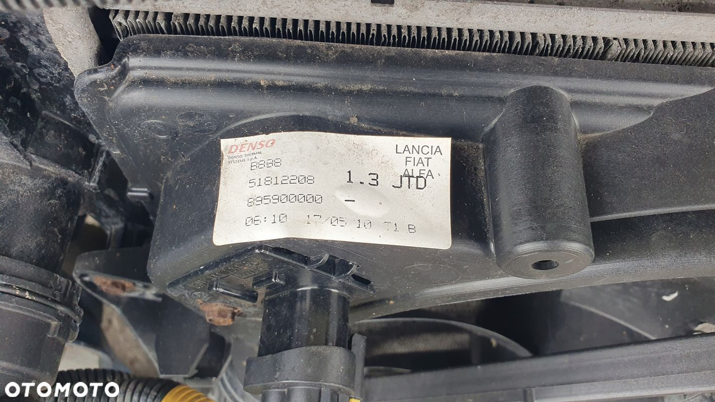 Fiat Doblo 10- 1.3 JTD pas przedni wzmocnienie chłodnice wentylator - 8
