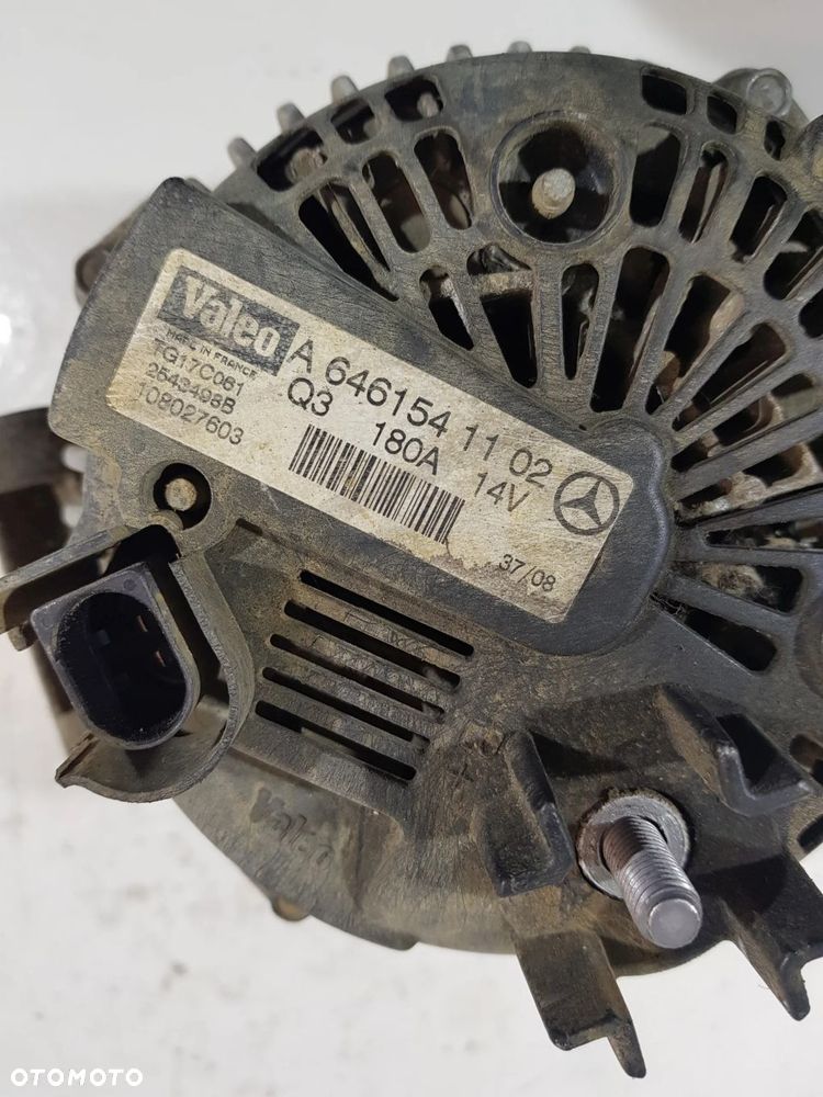 ALTERNATOR A6461541102 MERCEDES VITO VIANO 2.2 CDI 646980 - 8