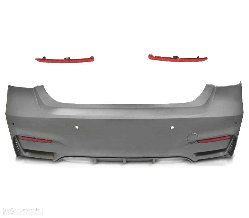 PARA-CHOQUES TRASEIRO BMW F30 LOOK M3 PDC - 2