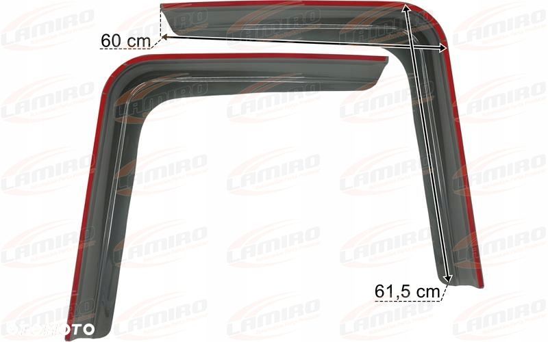 OWIEWKI SZYB BOCZNYCH DAF CF EURO 6 - 2