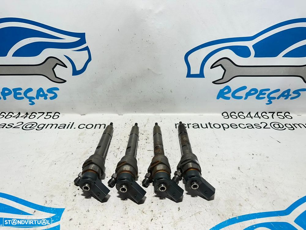 .Conjunto de 4 injetores Bosch BMW 2.0D 16v N47D20 N47 N47N 116D 118D 316D 318D 118cv 143cv 2006 - 2016 - 6