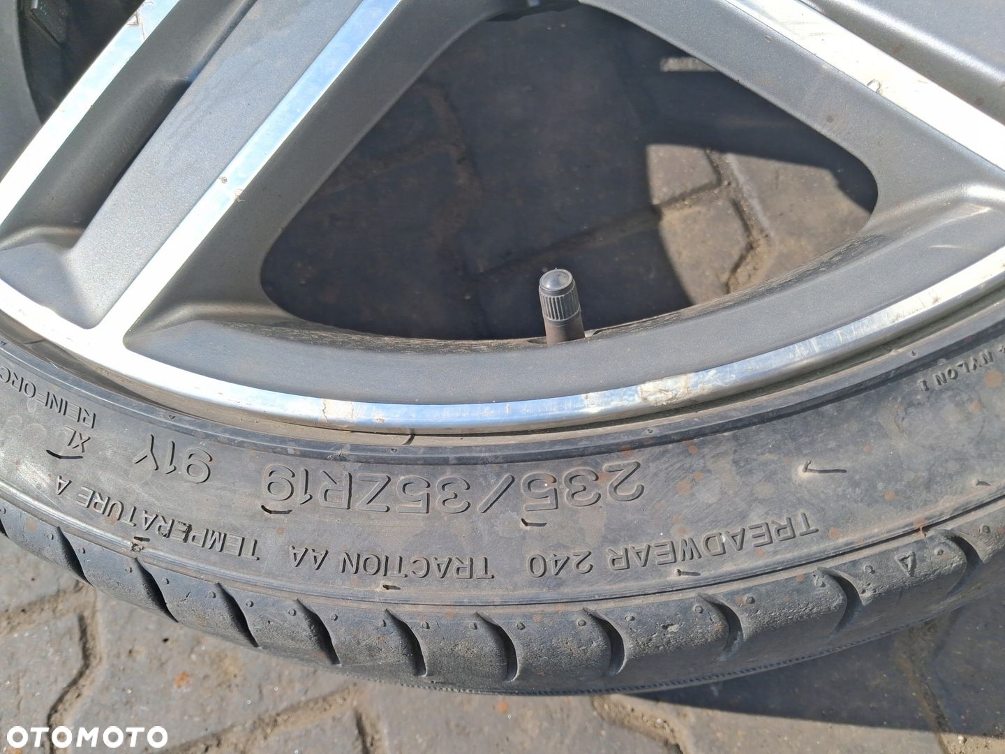 Felga aluminiowa koło Audi A3 8.0" x 19" 5x112 ET 49 2012-2020 8V0601025AS - 3