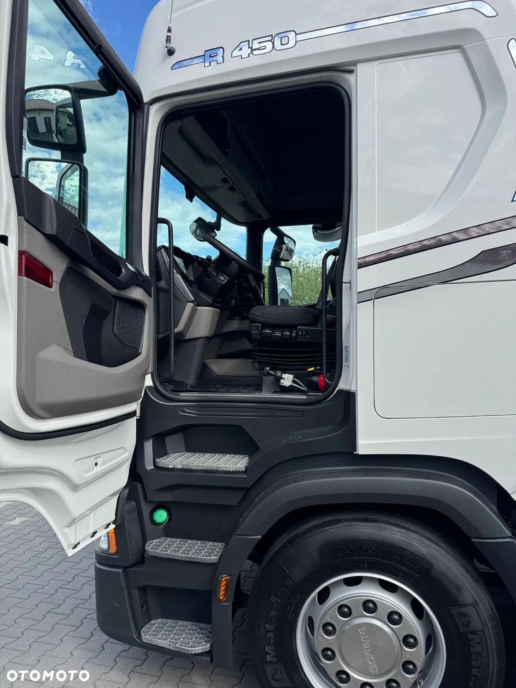 Scania R450 BEZ EGR, STANDARD, HYDRAULIKA, 2018 ROK, SUPER STAN - 24