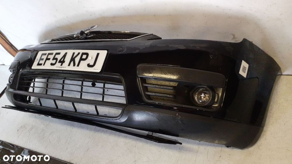 + ZDERZAK PRZÓD PRZEDNI FORD C MAX CMAX PDC CZUJNIKI F3 CZARNY HALOGENY - 3