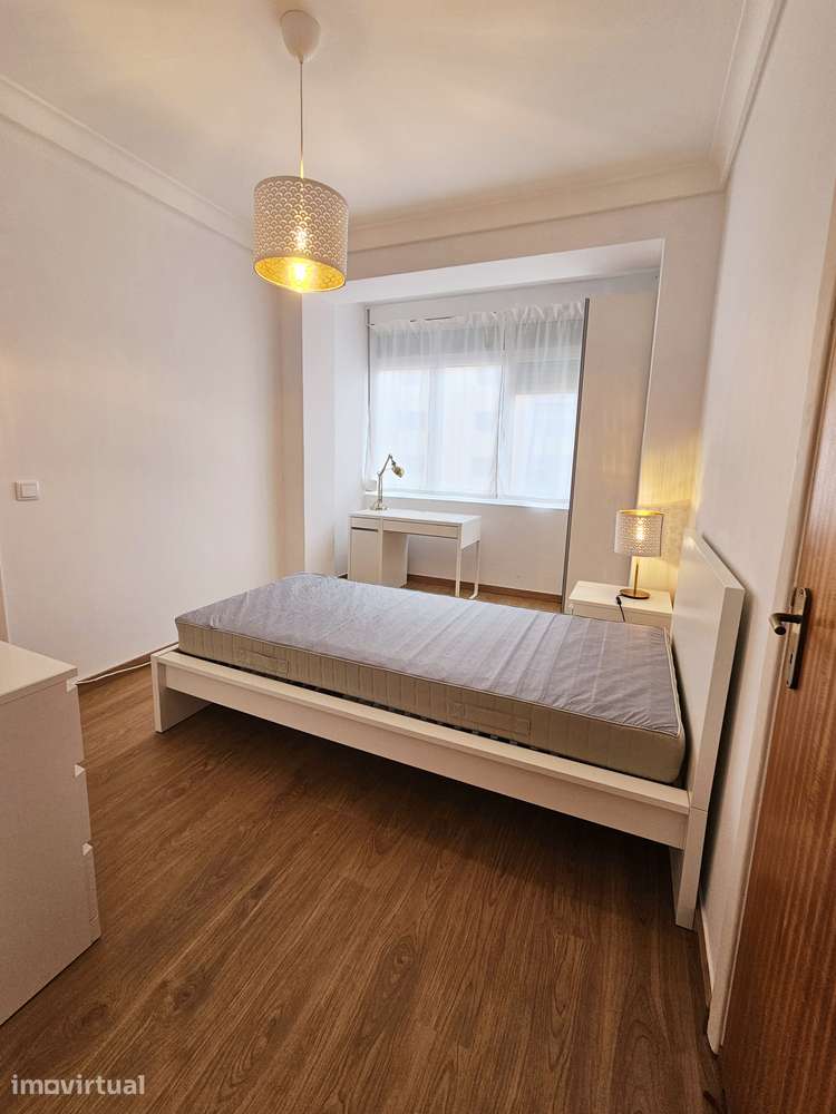 Quarto Individual em Avenidas Novas, Lisboa - Grande imagem: 2/7