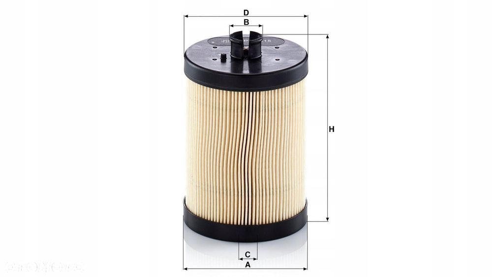 mann-filter filtr paliwa volvo fe / fl / renault c / d - 2