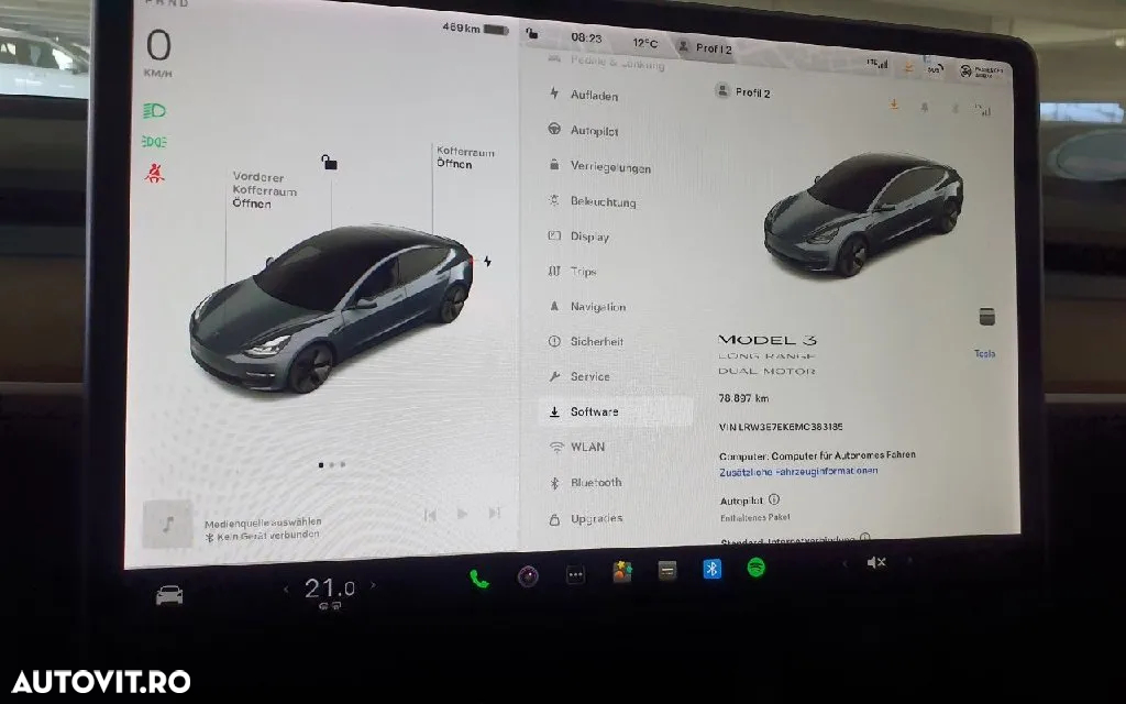 Tesla Model 3 Langstreckenbatterie Allradantrieb Dual Motor - 8