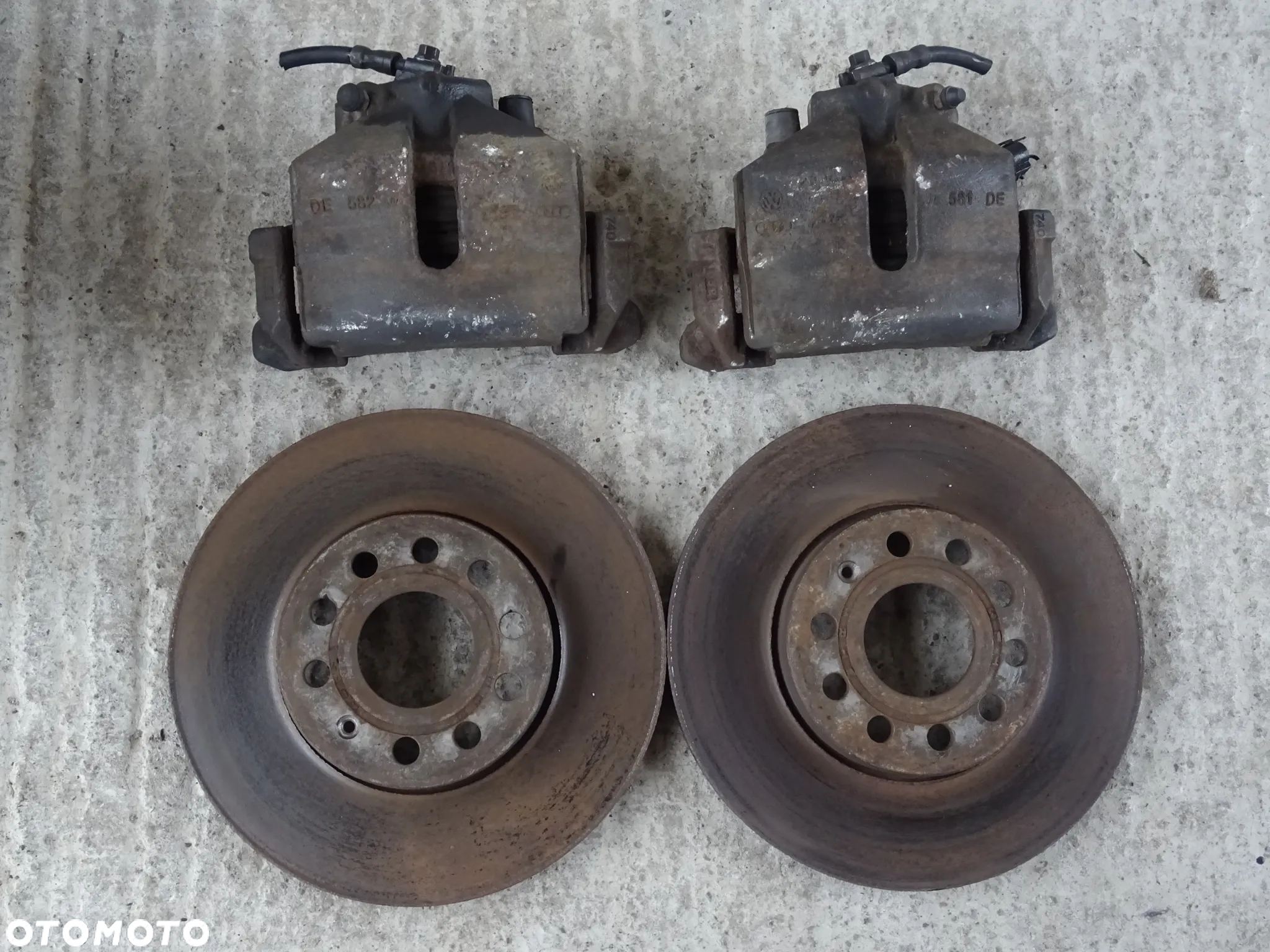 VW TOURAN 1 TARCZE HAMULCOWE PRZÓD 5x112 288mm TARCZA CADDY GOLF ALTEA TOLEDO - 10