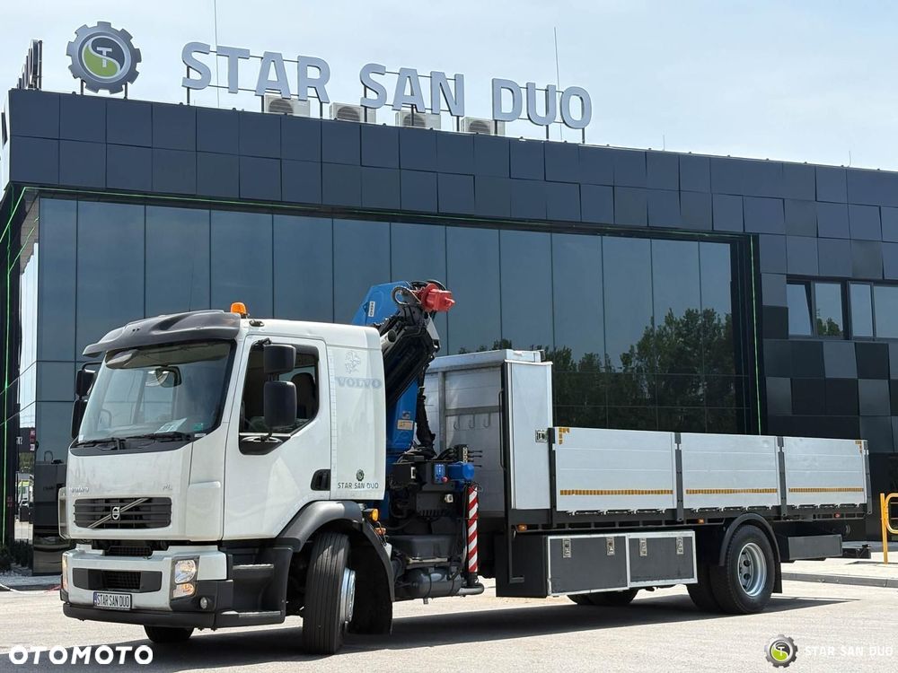 Volvo FE 240 4x2 HMF 1560 K3 HDS Żuraw Rotator Crane Kran - 13