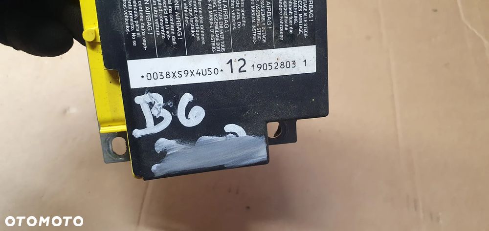 Moduł Sensor Airbag Poduszek VW Passat B6 3C0909605C - 6