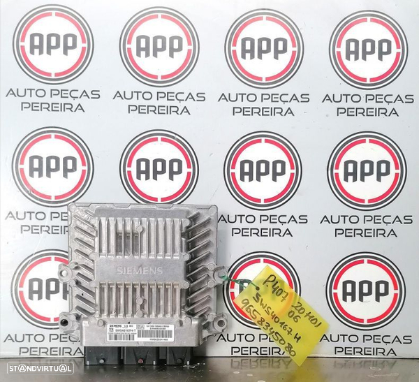 Centralina de motor Peugeot 407 2.0 HDI de 2005, referência 9658345080, 5WS40167H