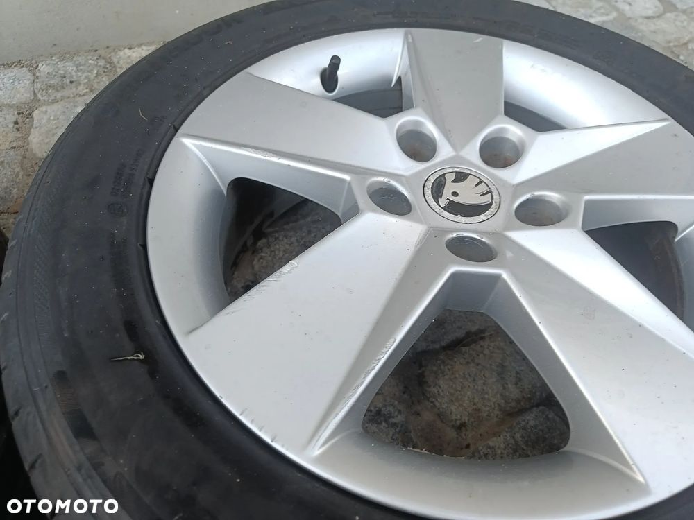 Felgi Aluminiowe 16 Skoda Octavia 3 5x112 ET46 5E0601025H Koła VW Seat Audi 6,5Jx16H2 - 11