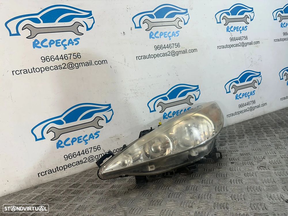 .Conjunto Farol Otica Frente Frontal Direita Esquerda Original Peugeot 207 2006 - 2009 - 6