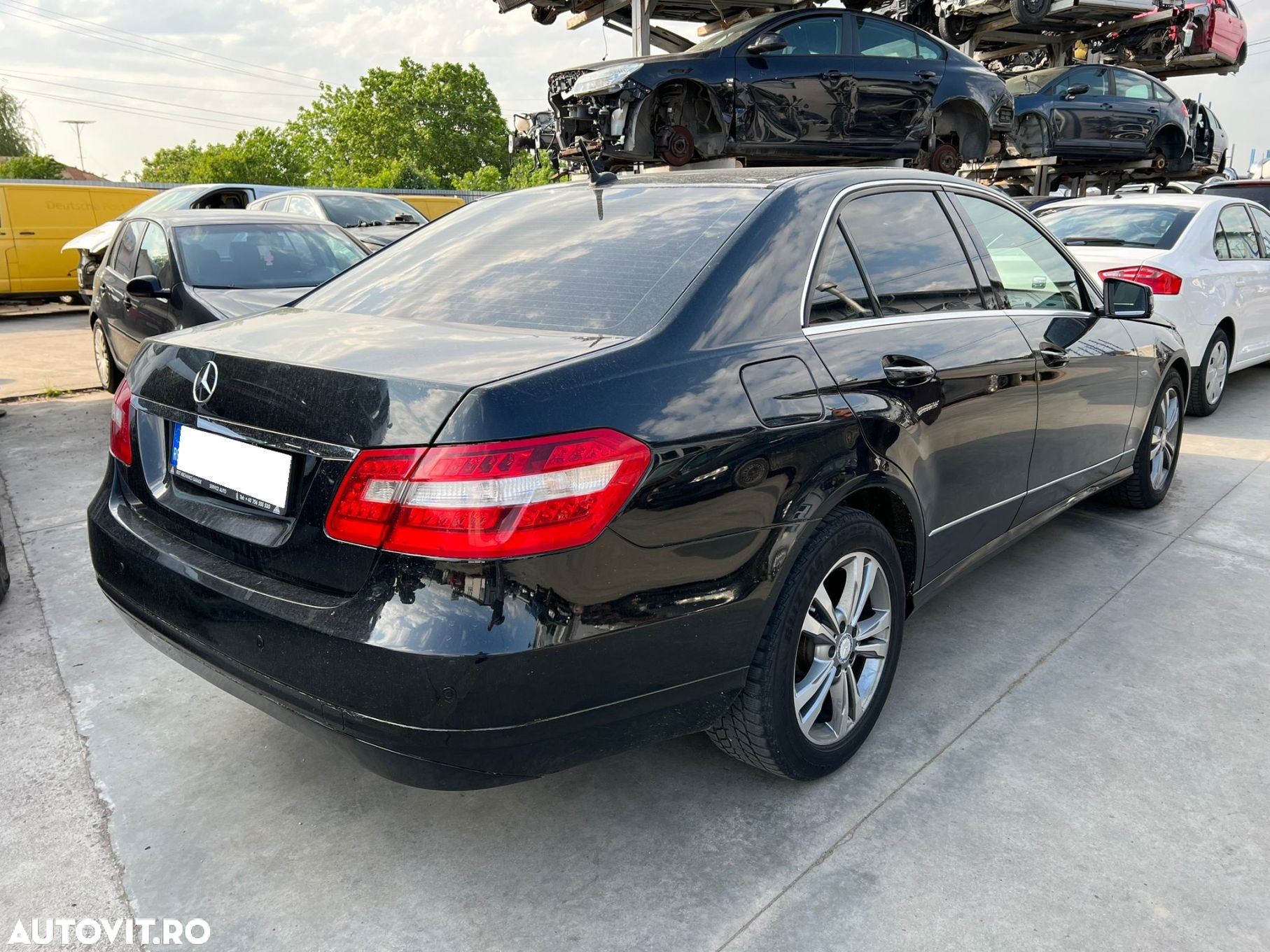 Capota Portbagaj Mercedes-Benz E 2013 Berlina Negru - 6
