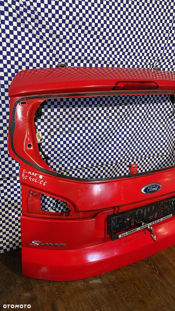 Klapa Bagażnika Ford S-Max Kol C6 - 3