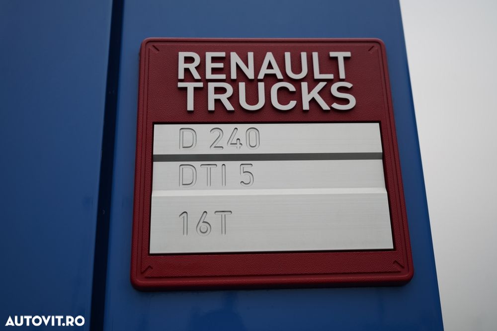 Renault D 240 / RETARDER / ȘASIU 6 M / NOU-NOUȚ / NEUTILIZAT - 24