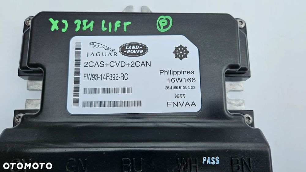 Jaguar XJ 351 LIFT 2015- Moduł komfortu Sterownik nadwozia FW93-14F392-RC - 2