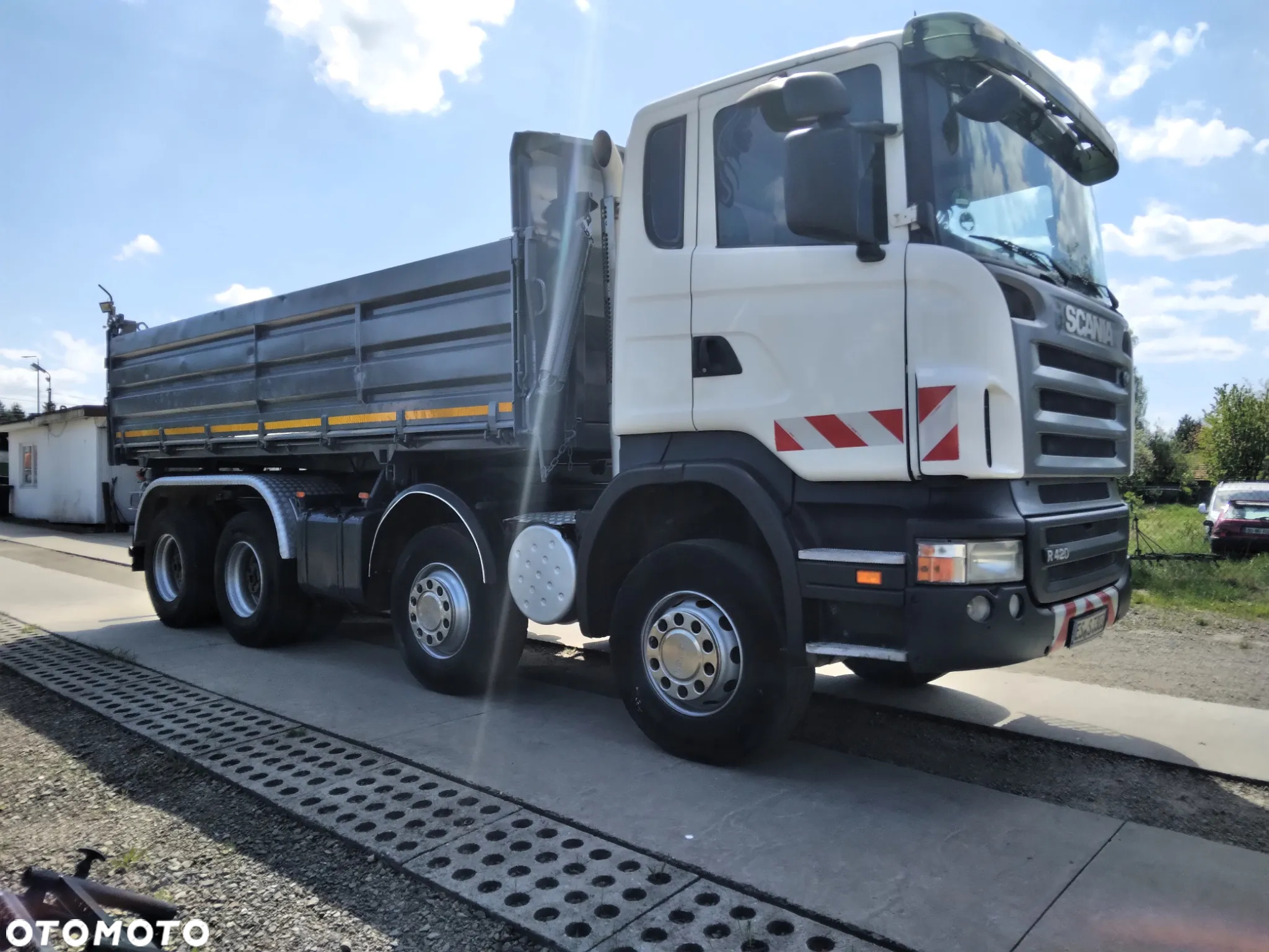 Scania R420 8X4 resor faktura vat - 4