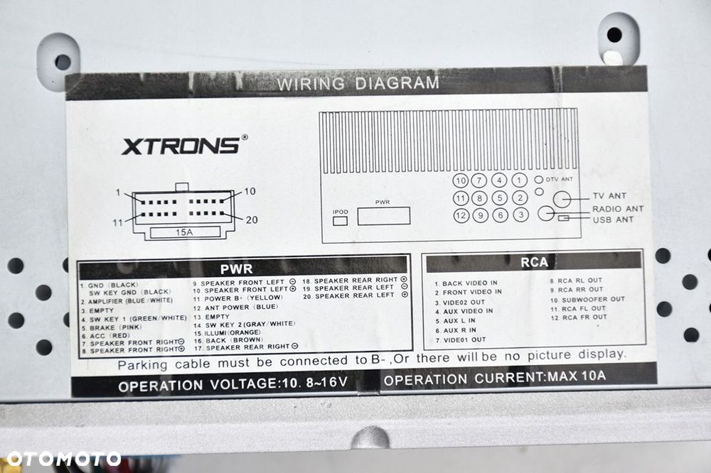 radioodtwarzacz navi xtrons px69hgt - 3