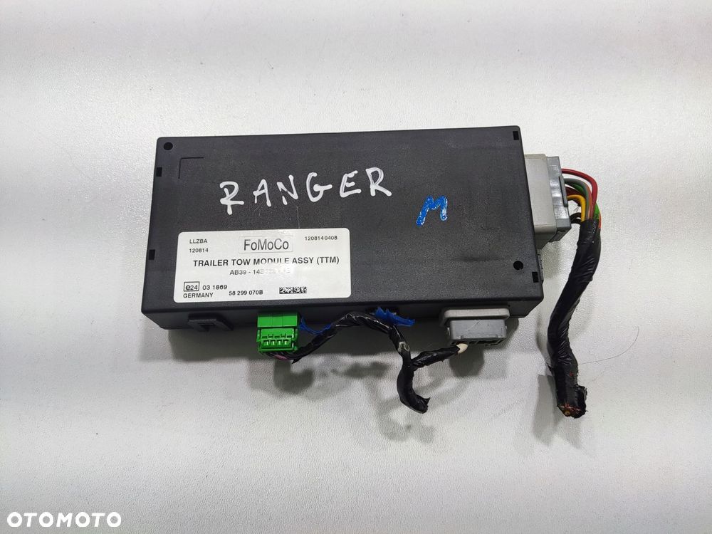 moduł haka holowniczego ford ranger iv v ab39-14b192-ab ab3914b192ab 12-18 - 2