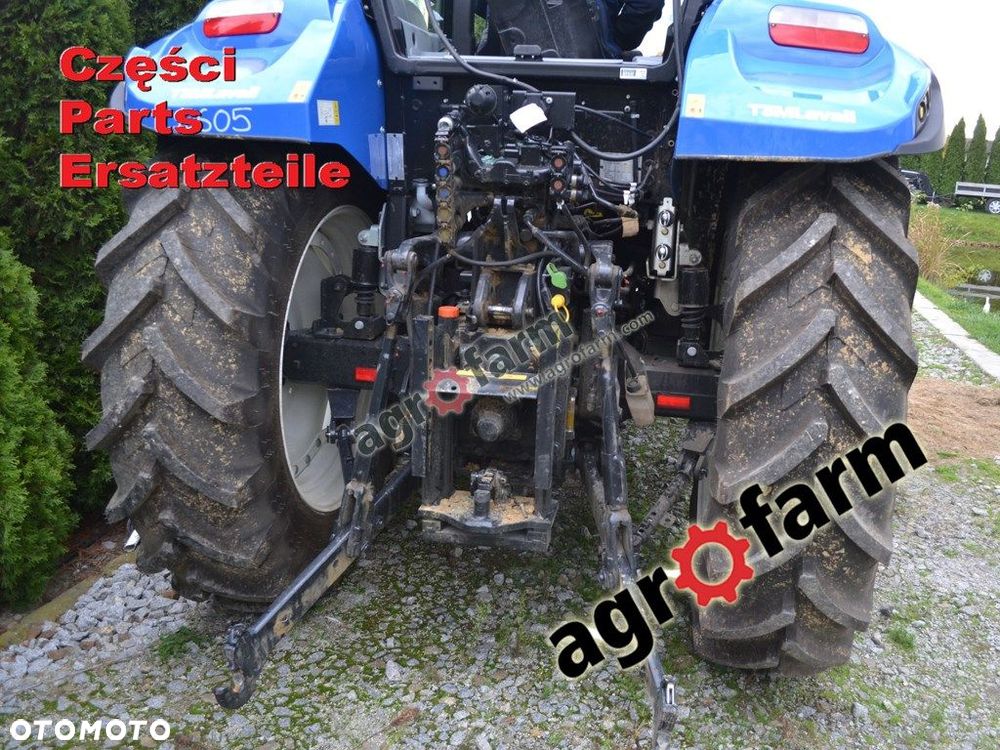 New Holland T5.110 części, skrzynia biegów, silnik - 2