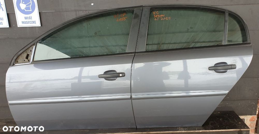 DRZWI LEWE PRZÓD TYŁ OPEL VECTRA C SEDAN Z155