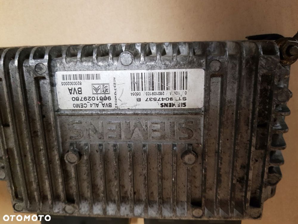 peugeot komputer skrzyni s118047537b 9661029780 - 4