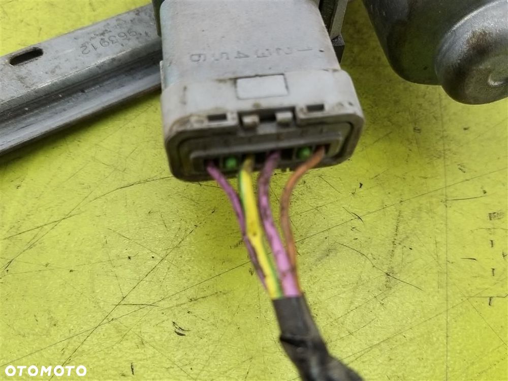 Podnośnik szyby przód lewy Citroen C3 I  2002-2009  400618F 4PINY - 3