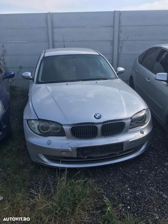 piese bmw e87 118i 105kw 2007 354 titansilber metallic cutie automată far xenon capota bara fata aripa Plansa bord caseta directie motor usa Haion - 1