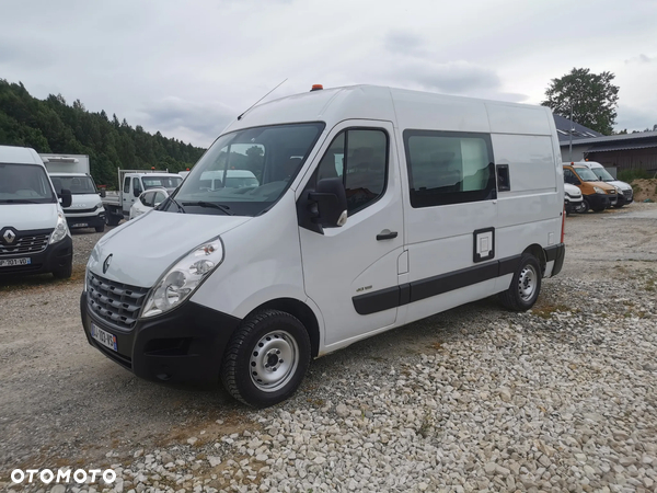 Renault Master Dystrybutor doka 7-osobowy Kamera Klima Dubel 2.3dCi-125KM Brygadówka