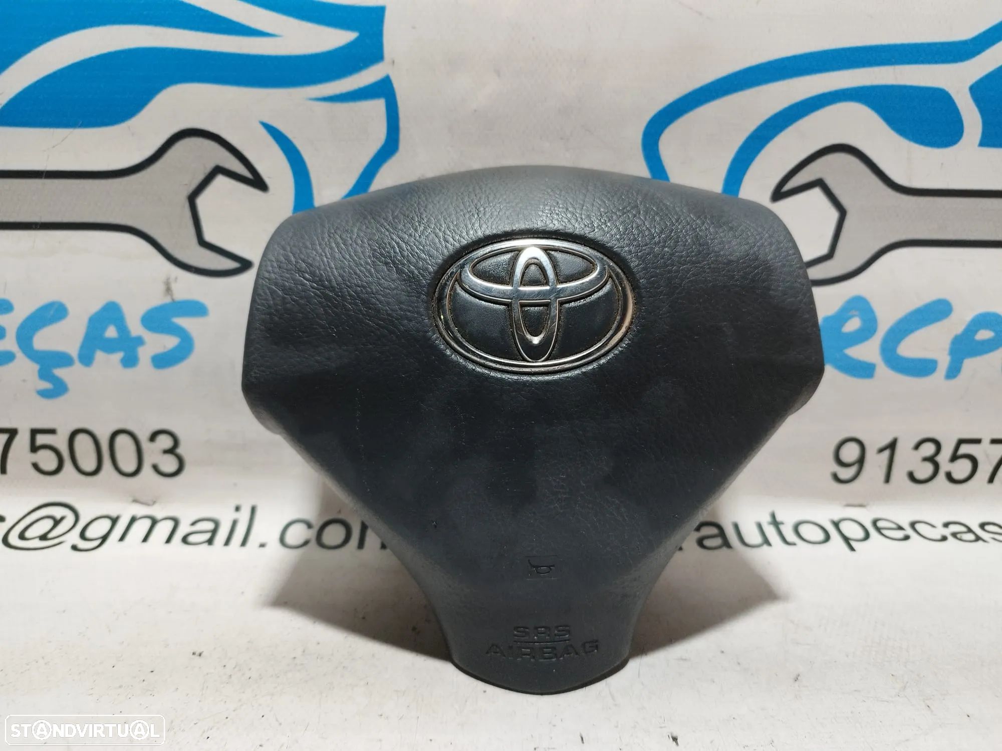 AIRBAG VOLANTE GUIADOR TOYOTA COROLLA VERSO II 2 MK2 E12 Z21C4022763 Z21C5067387 - 1