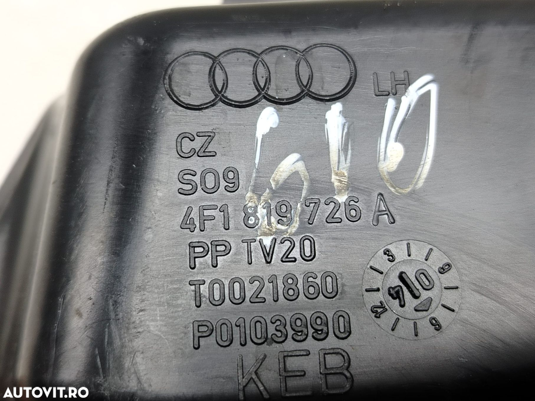 Conducta ventilatie 4f1819726 Audi A6 4F/C6 [2004 - 2008] 2.0 tdi BLB - 3