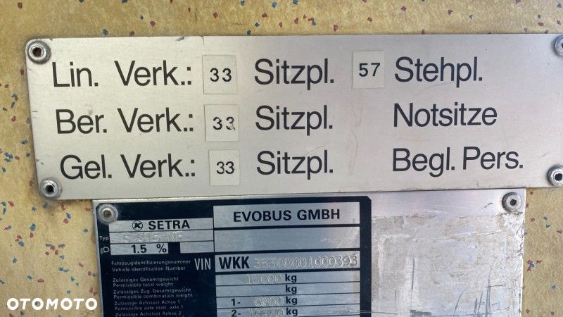Setra 315 NF MANUALNA SKRZYNIA BIEGÓW (358 Tkm przebiegu) - 23