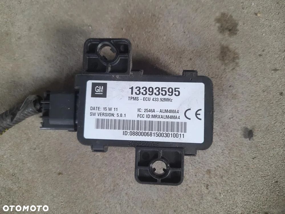 moduł czujnik ciśnienia opon Opel Insignia A 13393595 - 1