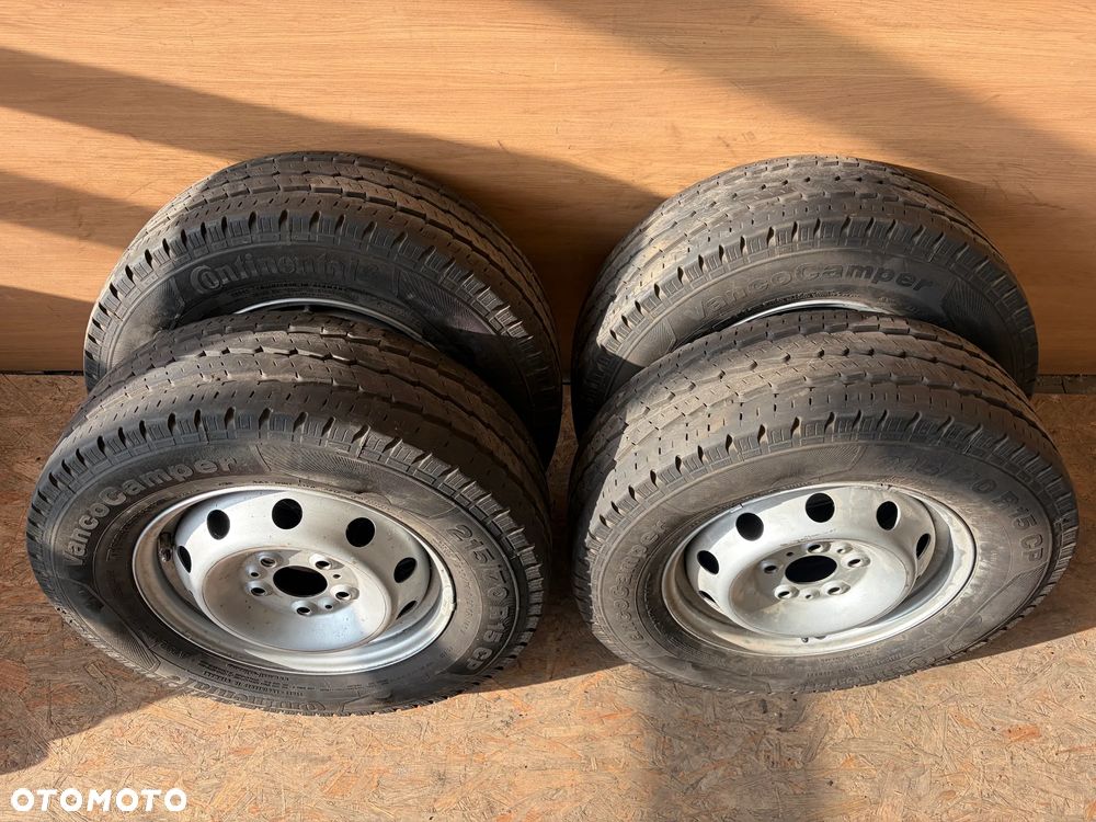 Felgi koła stalowe opony letnie 215/70 R15CP ET68 5x118 Ducato Boxer Jumper Kamper - 16