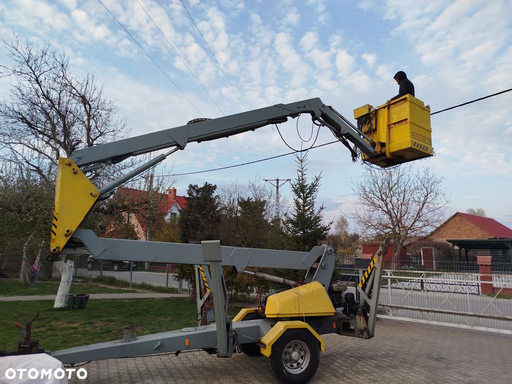 Nifty 16,4 metrowa Aerial k16t Kubota diesel podnośnik koszowy zwyżka Podest ruchomy - 15