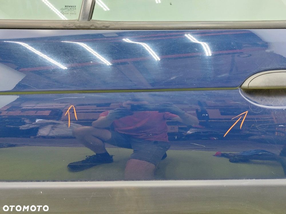 Drzwi przednie lewe przód RENAULT SCENIC I RX4 1997-2001 OV460 BEZ RDZY - 4