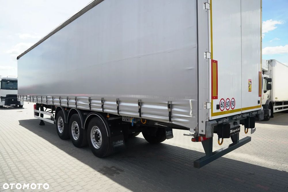 Fruehauf FIRANKA / STANDARD / WINDA /  MOCNA PODŁOGA SZYNA DESKA / OŚ PODNOSZONA - 11
