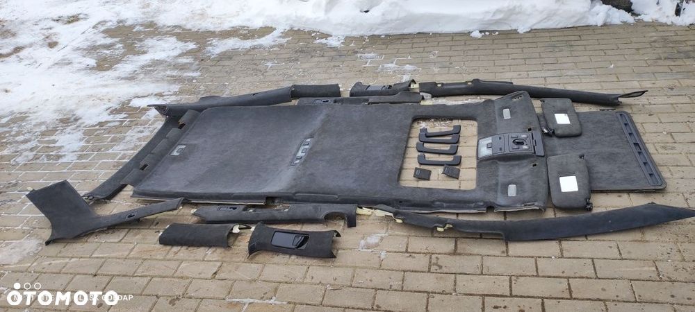 Alkantara Czarna Podsufitka Pod Szyberdach Komplet Audi A6 C5 S6 Lift - 1