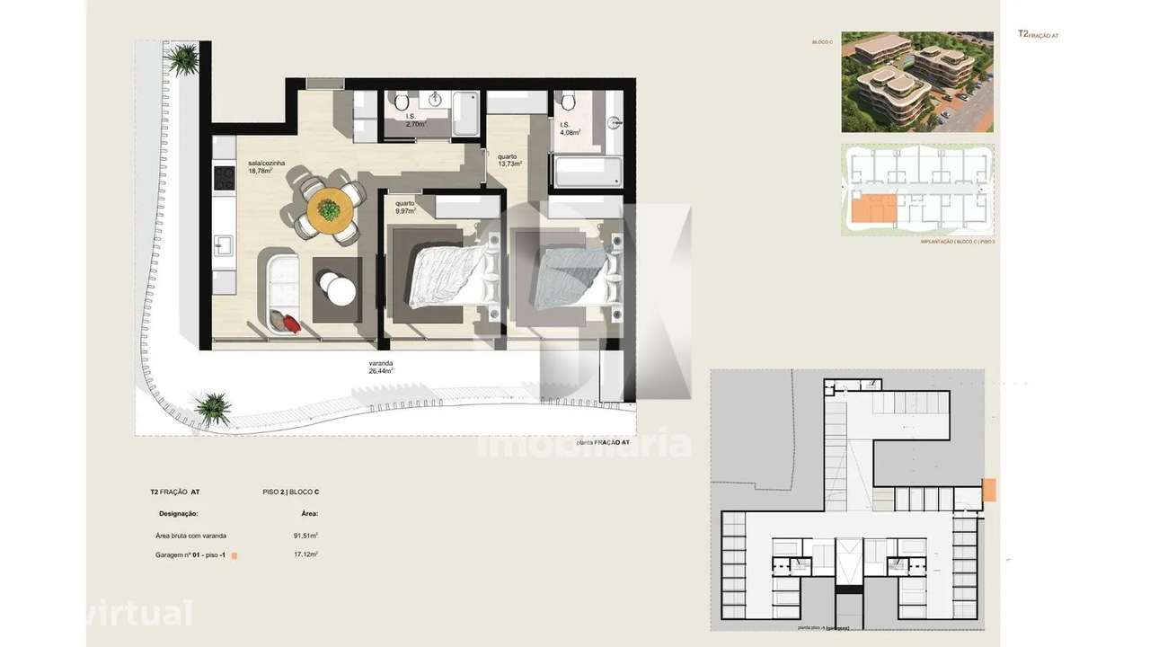 T2 Jardim Haydée: Exclusividade na Quinta da Portela - Grande imagem: 4/5