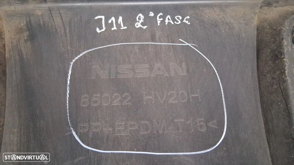Para-choques traseiro Nissan Qasquai J10 e J11 - 5