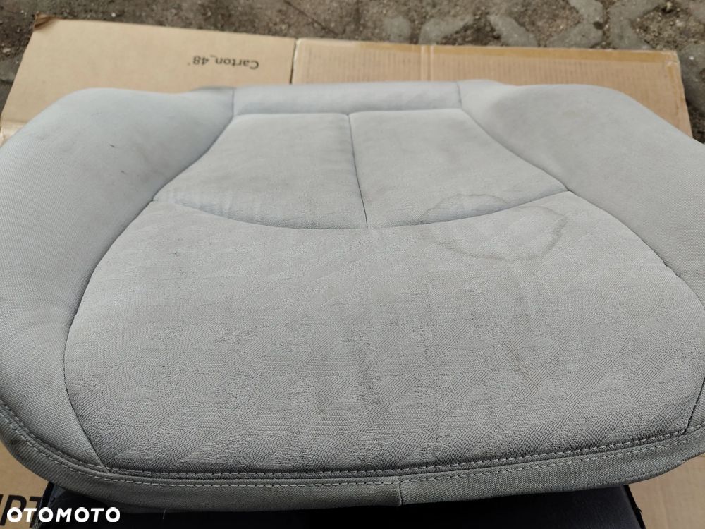 MERCEDES W211 FOTEL Lewy Prawy Kierowcy Szary Materiał Siedzisko - 5