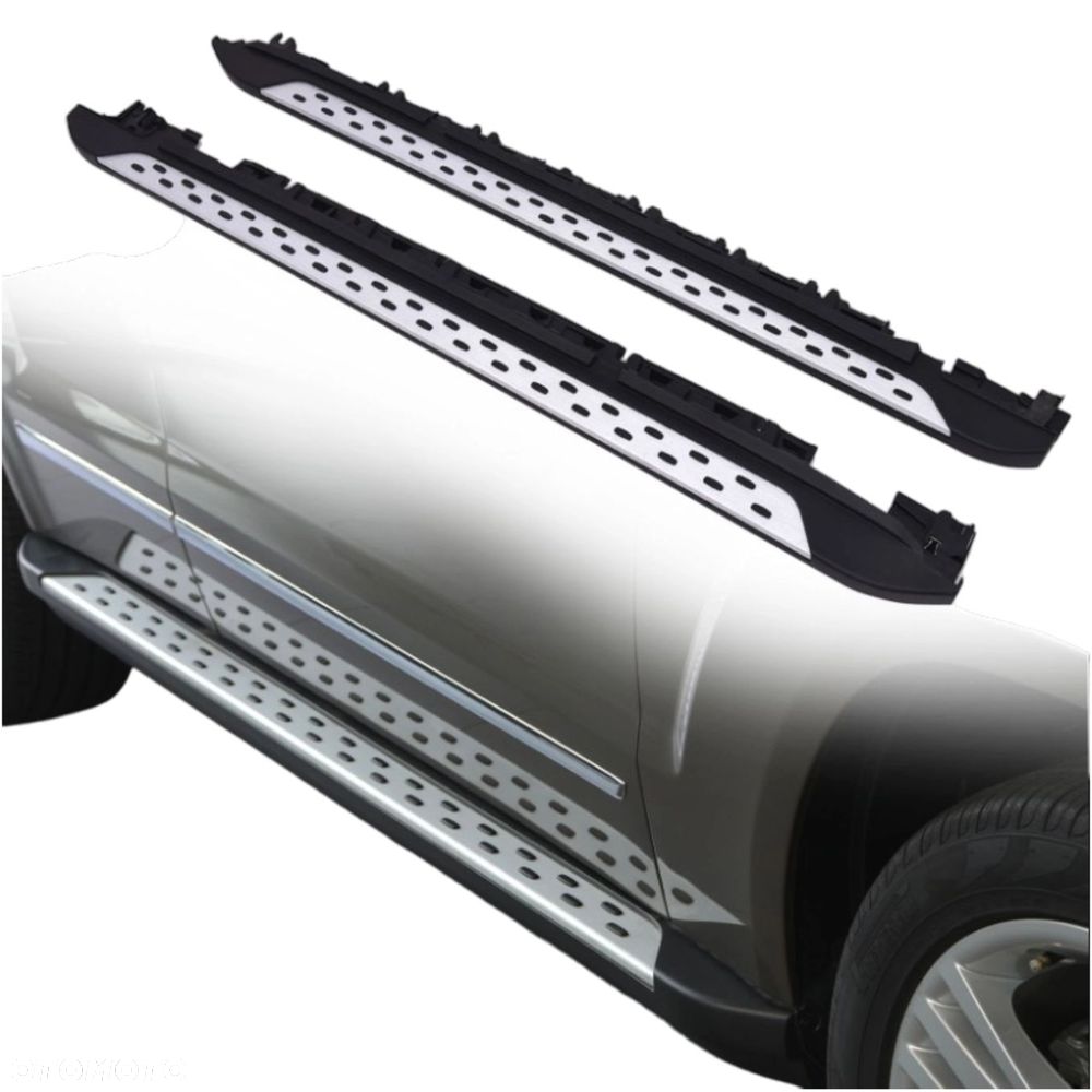 STOPNIE PROGI BOCZNE LISTWY NAKŁADKI PROGU MERCEDES GLK X204 2008-2016 - 4