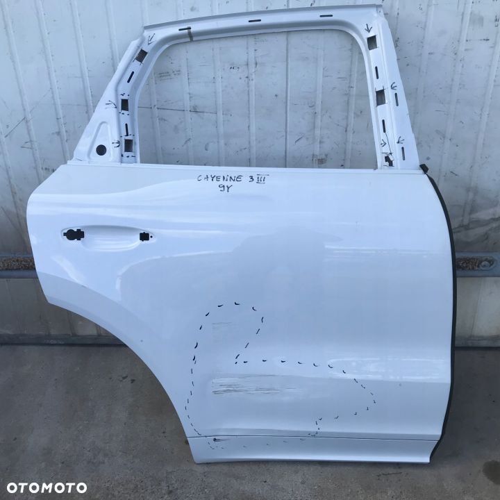 DRZWI PORSCHE CAYENNE 3 III 9Y 17- PRAWY TYŁ PRAWE TYLNE