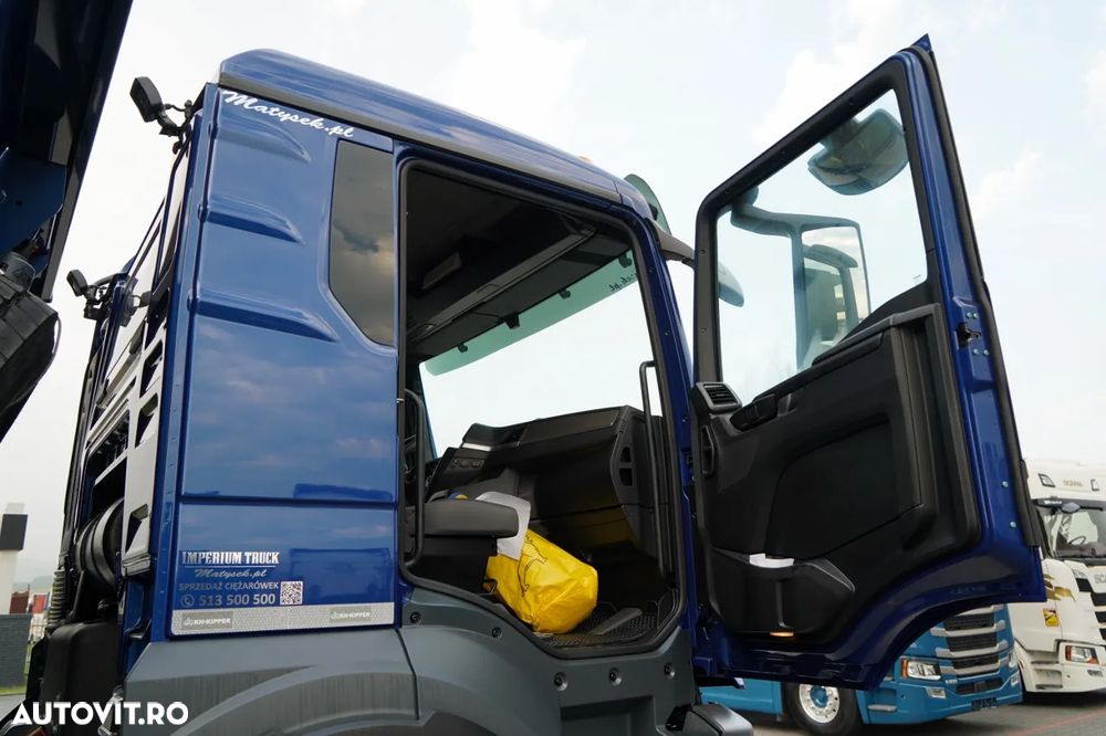 MAN TGS 41.480 / 8X6 / BASCULATOR / AUTOMAT / NOU-NOUȚ / ECHIPAMENTE FOARTE BOGATE / - 35